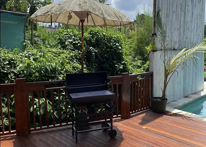 Artist Retreat Jungle Views Yoga Deck And Private Pool Villa